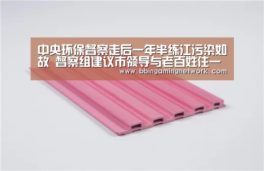 中央环保督察走后一年半练江污染如故 督察组建议市领导与老百姓住一起直到水不黑不臭‘BBIN入口’(图2) BBIN国际厅